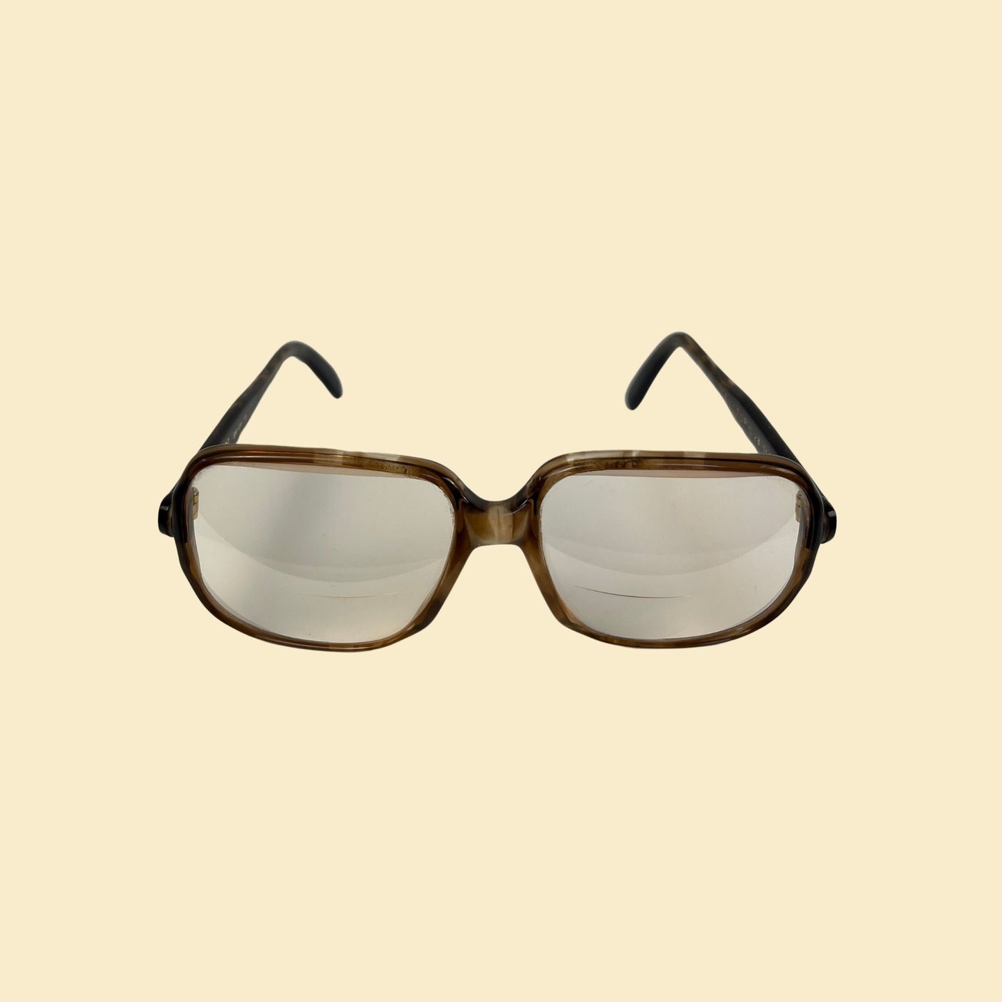 1970s Kenco glasses frames, Lanvin by Kenco tortoise shell oversized frames, made in France 'Senator' model