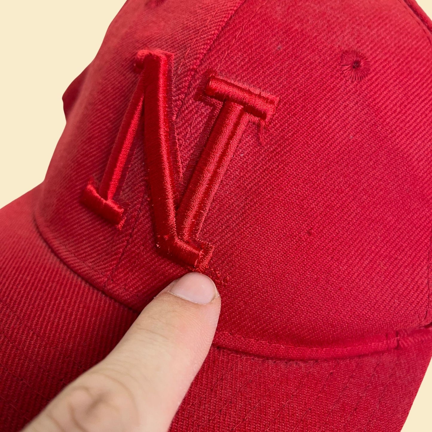 90s Nebraska Cornhuskers hat, size 7 1/4 vintage 1990s red baseball cap