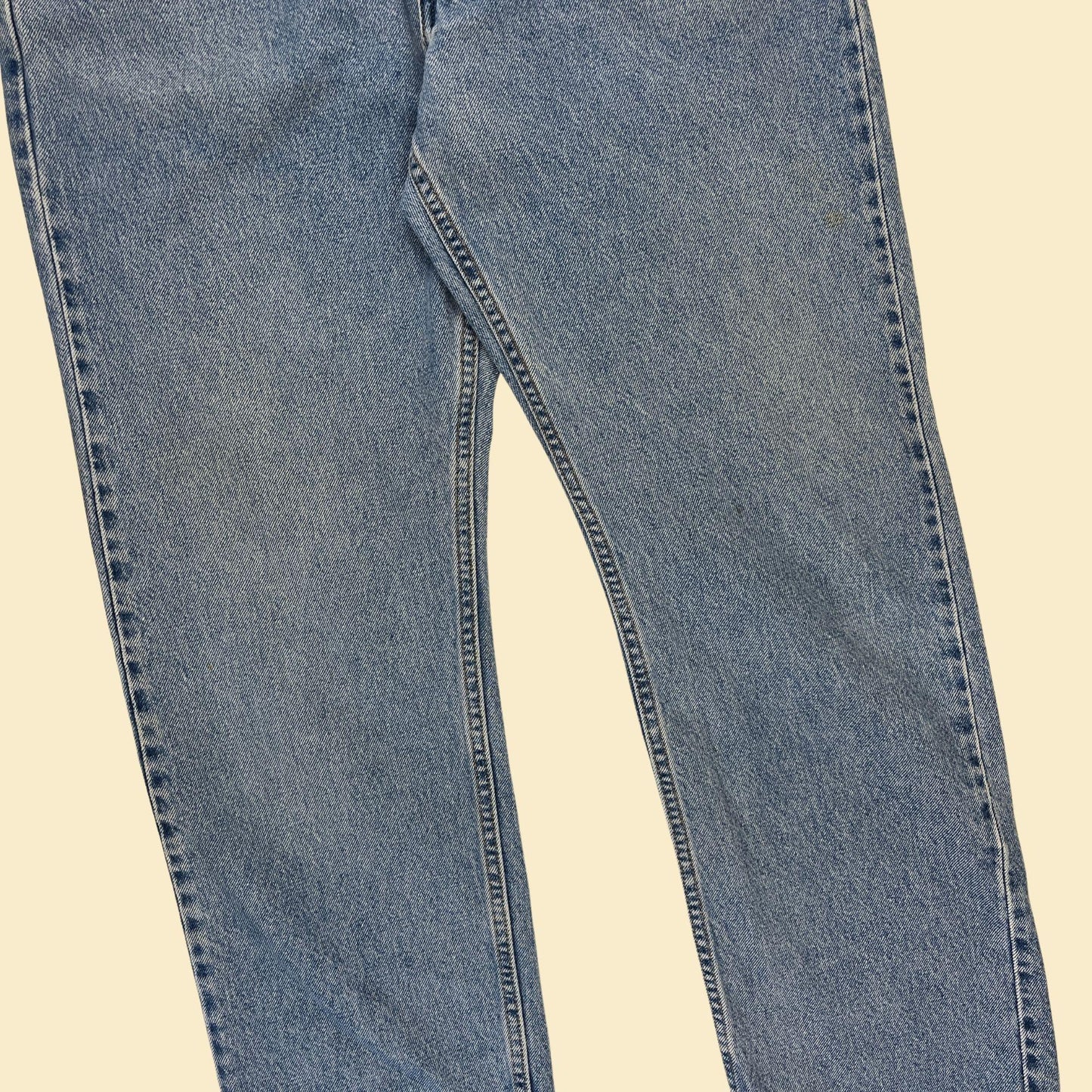 Y2K Levi's 505 jeans, vintage 36x30 denim pants, 2000 Levi's regular straight leg light to medium wash men's jeans