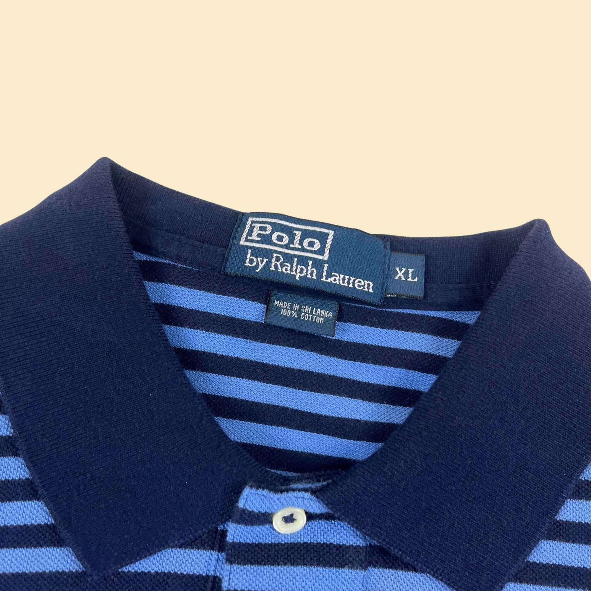 90s/Y2K Polo by Ralph Lauren striped polo shirt