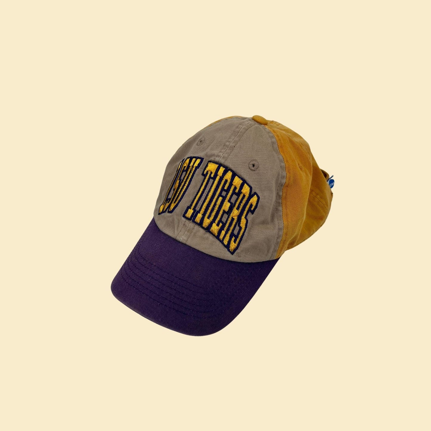 2000s LSU baseball cap, vintage Y2K Louisiana State University NCAA men's adjustable hat