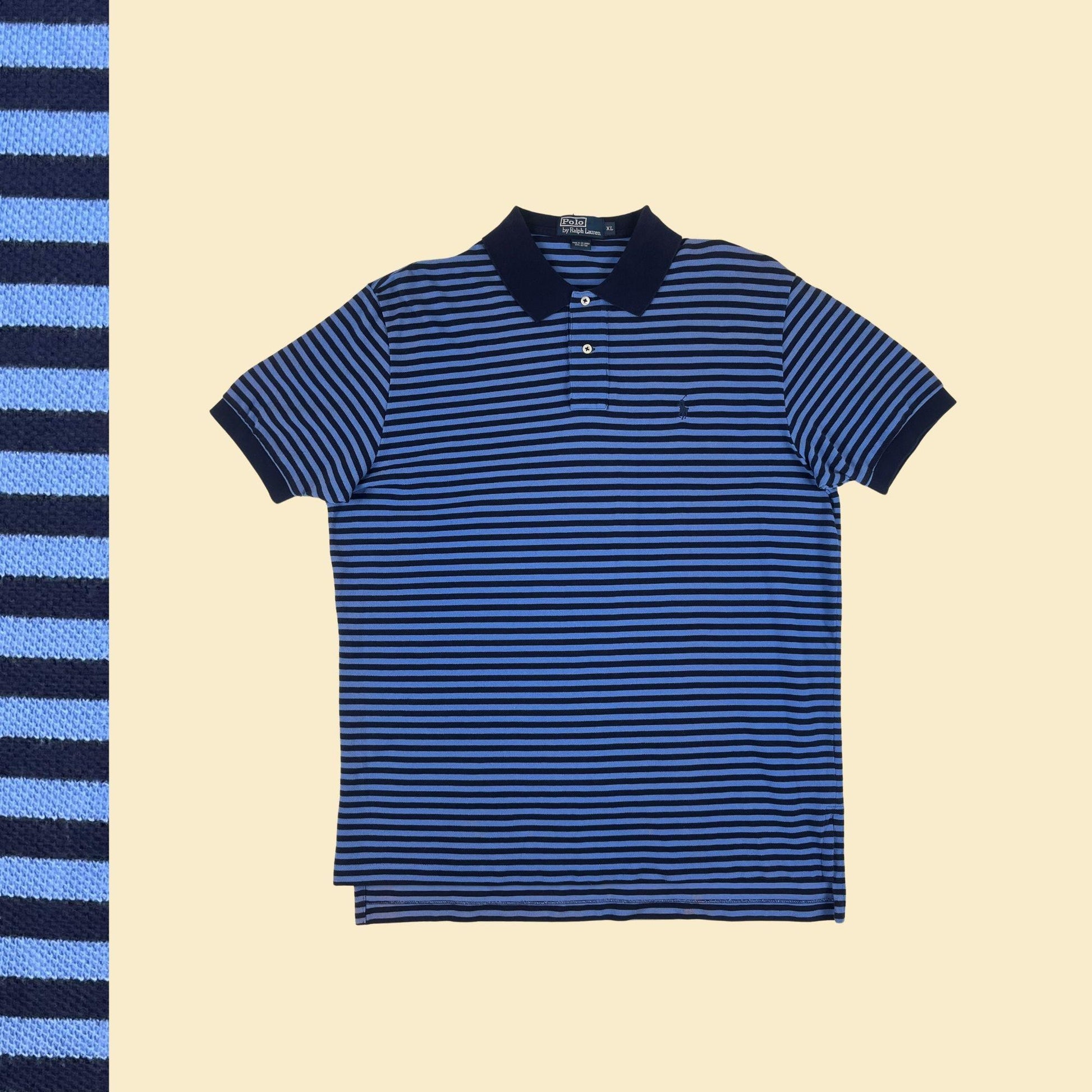 90s/Y2K Polo by Ralph Lauren striped polo shirt