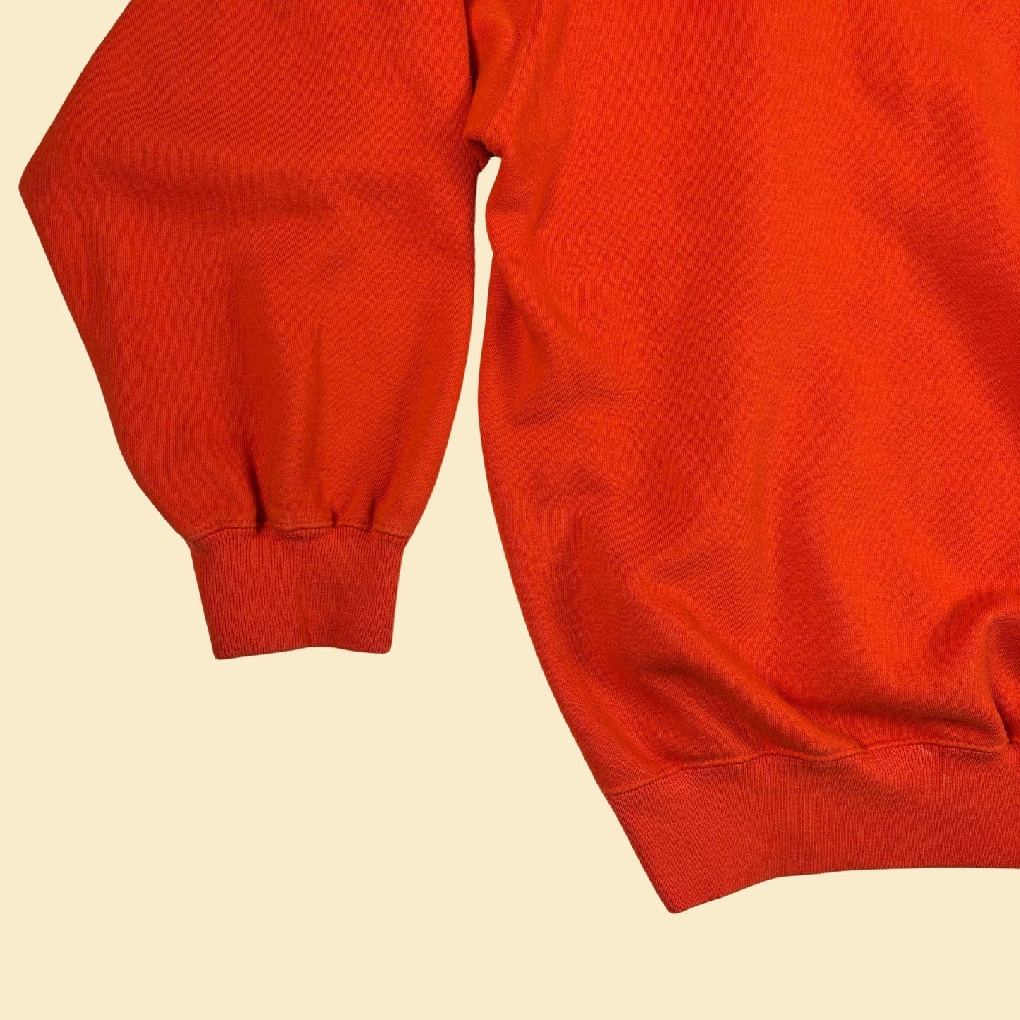 90s/Y2K GAP pullover L crewneck, vintage bright orange crew sweatshirt